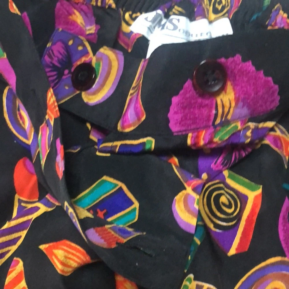 Vintage JMS Collection Washable Silk Shorts - Picture 6 of 8